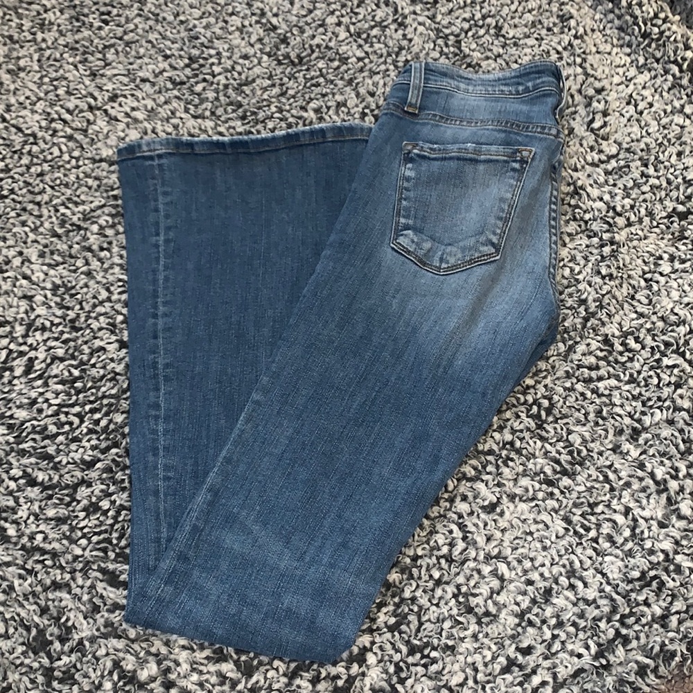 Flared jeans
